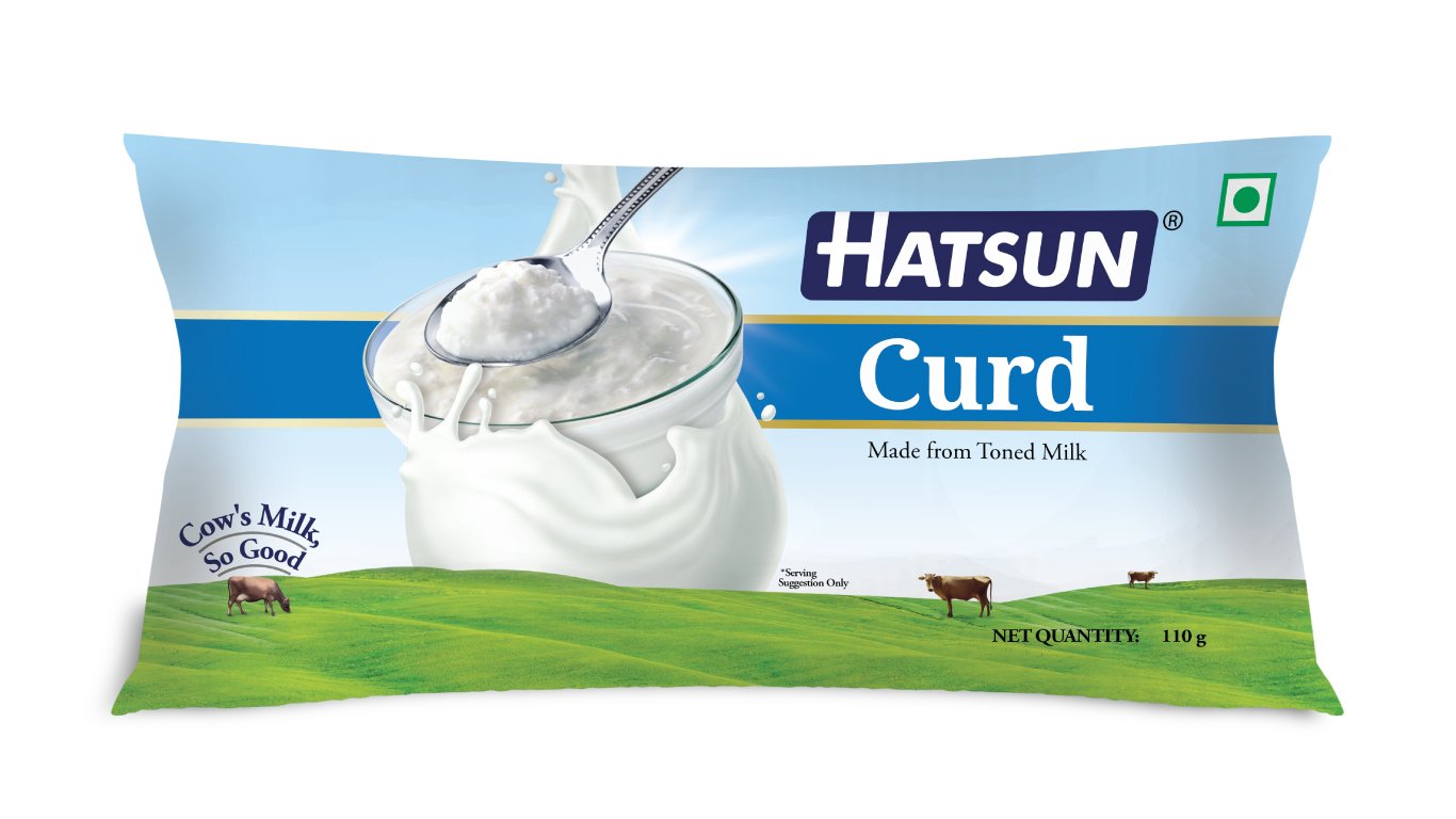 Hatsun Curd Pouch - 110g