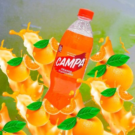 campa orange core flavors cola 200ml